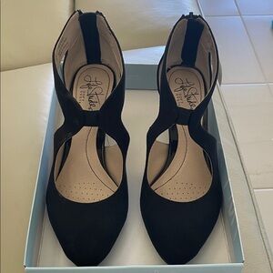 Life Stride Women's Black Heels (Giovanna 2)